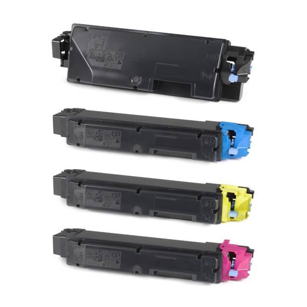 Kyocera TK-5160 combo pack 4 stk Lasertoner - Kompatibel - BK/C/M/Y 52000 sider