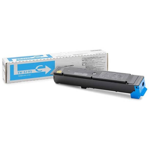 Kyocera TK-5195 C lasertoner - 1T02R4CNL0 Original - Cyan 7000 sider