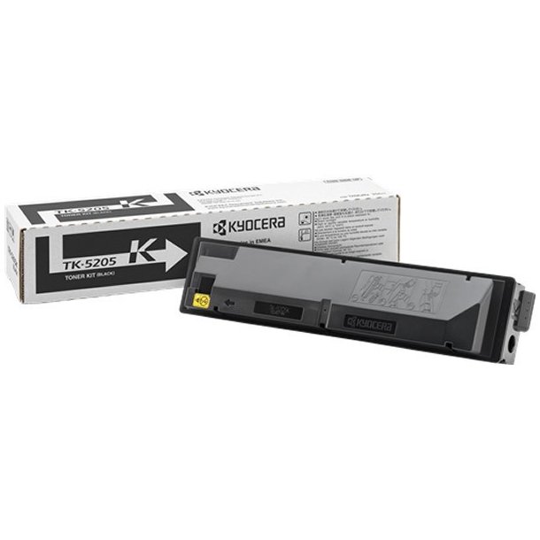 Kyocera TK-5205 BK Original lasertoner (18000 sidor)