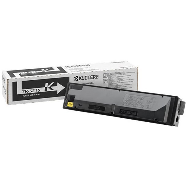 Kyocera TK-5215 BK Original lasertoner (20000 sidor)