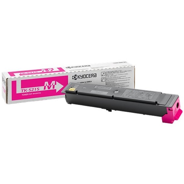 Kyocera TK-5215 M lasertoner - 1T02R6BNL0 Original - Magenta 15000 sider