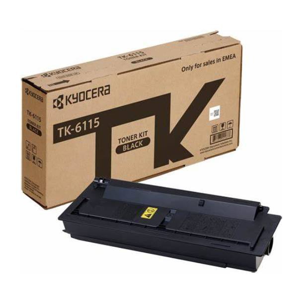 Kyocera TK-6115 BK Original lasertoner (15000 sidor)