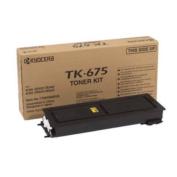 Kyocera TK-675 BK Original lasertoner (20000 sidor)