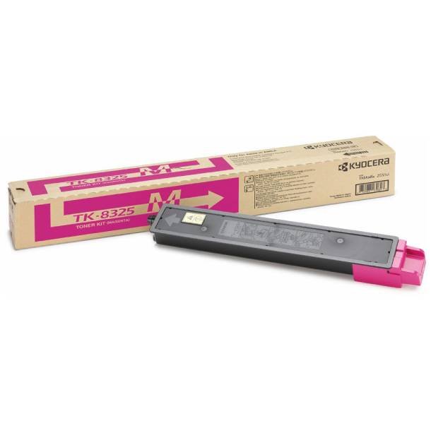 Kyocera TK-8325 M lasertoner - 1T02NPBNL0 Original - Magenta 12000 sider