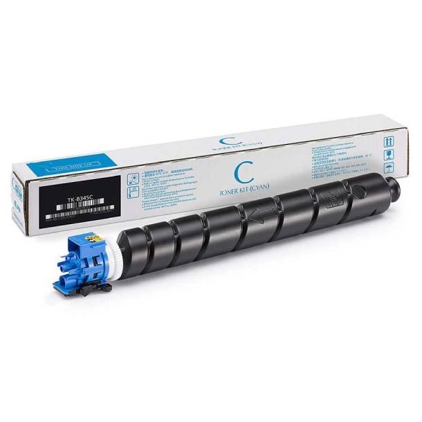 Kyocera TK-8345 C lasertoner - 1T02L7CNL1 Original - Cyan 12000 sider