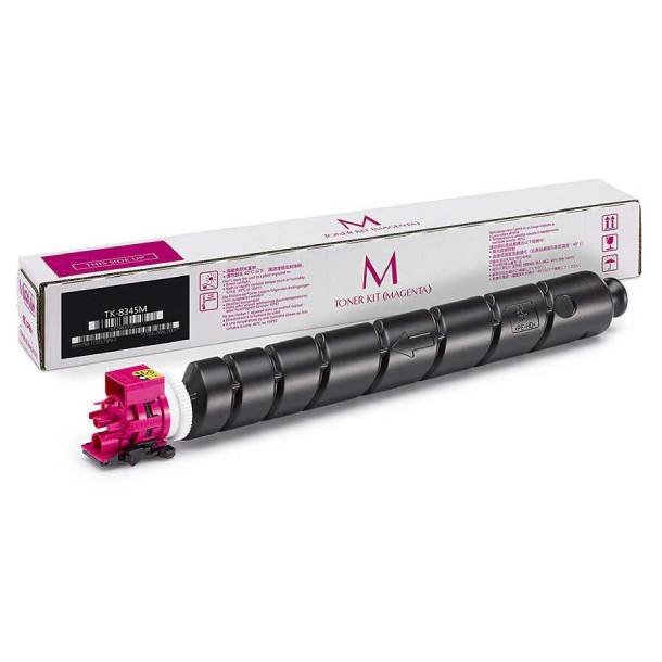 Kyocera TK-8345 M lasertoner - 1T02L7BNL1 Original - Magenta 12000 sider