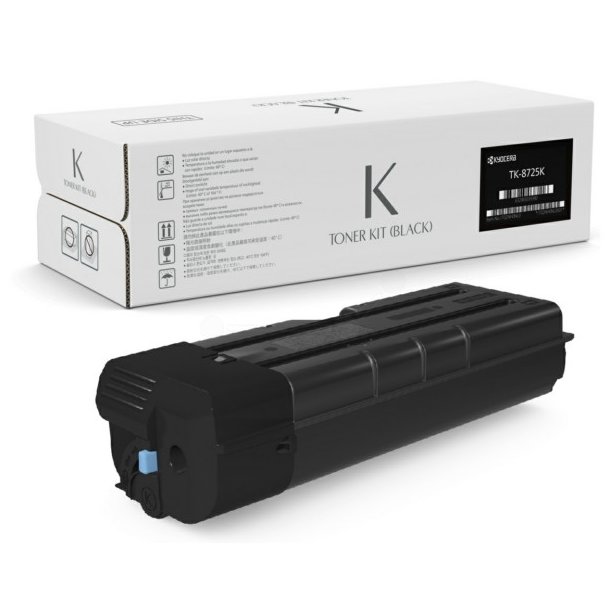 Kyocera TK-8725 BK Original lasertoner (70000 sidor)