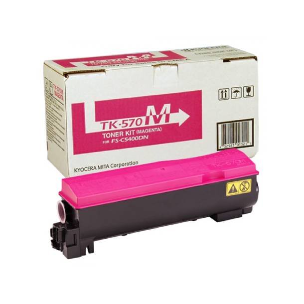 Kyocera TK-570 M lasertoner - 1T02HGBEU0 Original - Magenta 12000 sider