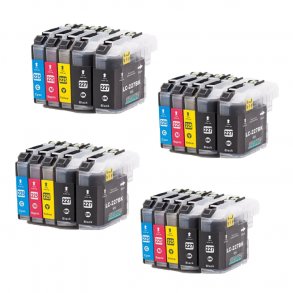 Pixojet ink cartridges Brother LC 225 - 227, 20 pcs. discount pack 404 ml