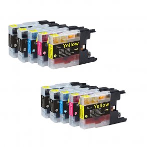 Pixojet ink cartridges Brother LC 1220, 10 pcs. discount pack 234 ml