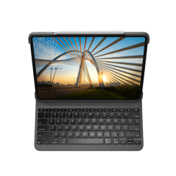 Logitech Slim Folio Pro iPad Pro 11" (1:a och 2:a gen) Tangentbordsskal - Grafit