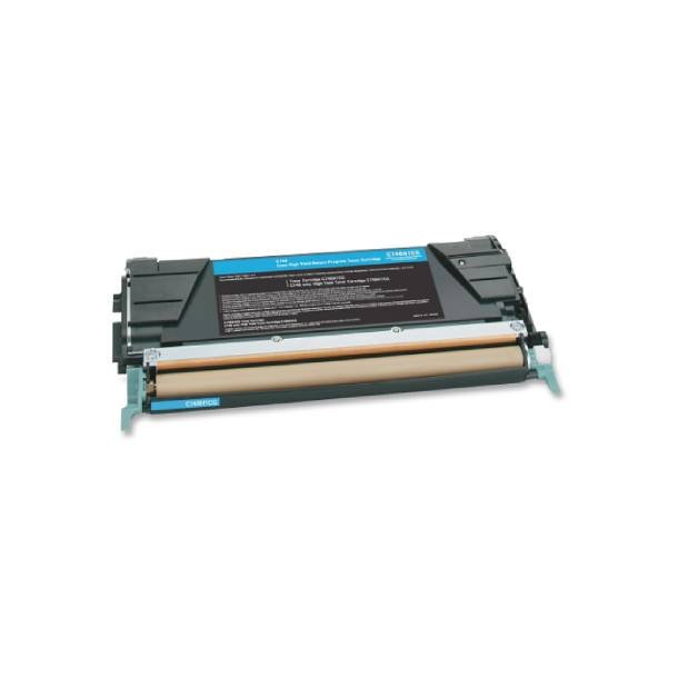 Lexmark C746/C748 C Toner - C746A1CG Kompatibel - Cyan 7000 sider