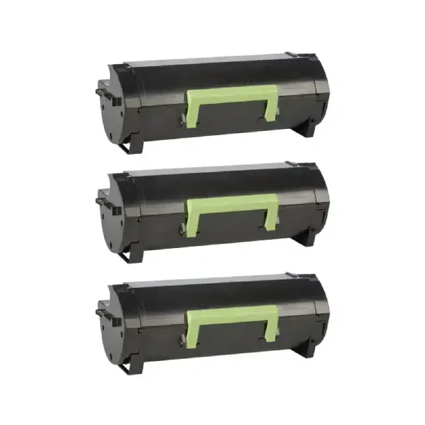 LexmarkMS317 combo pack 3 stk Toner - Kompatibel - Sort 7500 sider