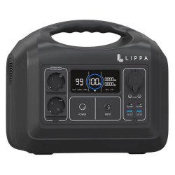 Lippa Power Station 992 Wh - Svart
