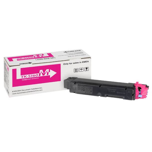 Kyocera TK-5160 M lasertoner - 1T02NTBNL0 Original - Magenta 12000 sider