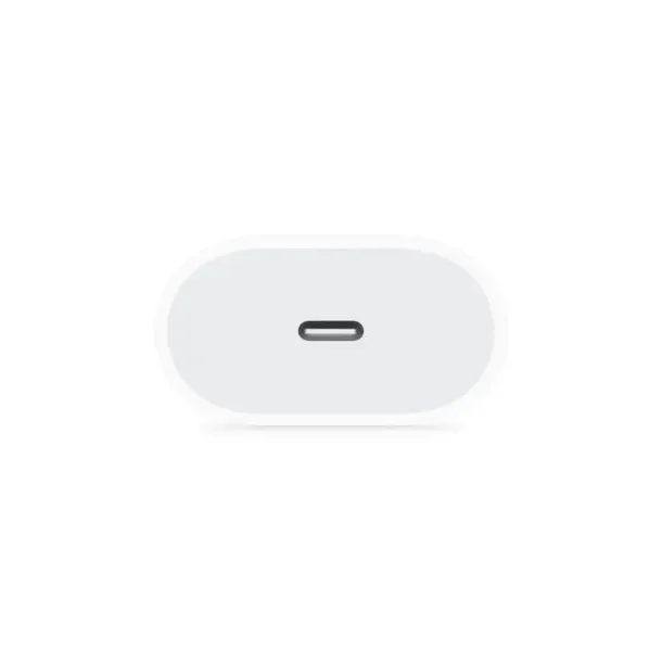 Apple USB-C 20W Oplader, Hvid (MHJE3ZM/A), Original
