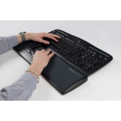 Mousetrapper Lite Titanium, data mus, svart