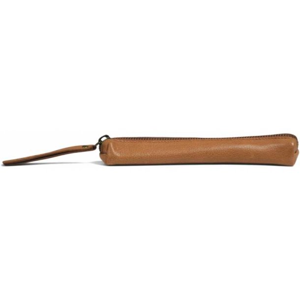 muud Hee XL crochet hook/pencil case, leather, whisky