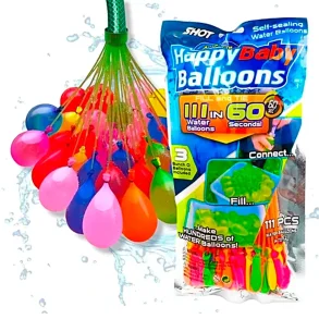 Magic Balloons - Selvlukkende vannballonger, 111 stk