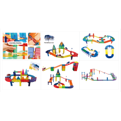 Magnetic Tiles Bilbane, 120 dele