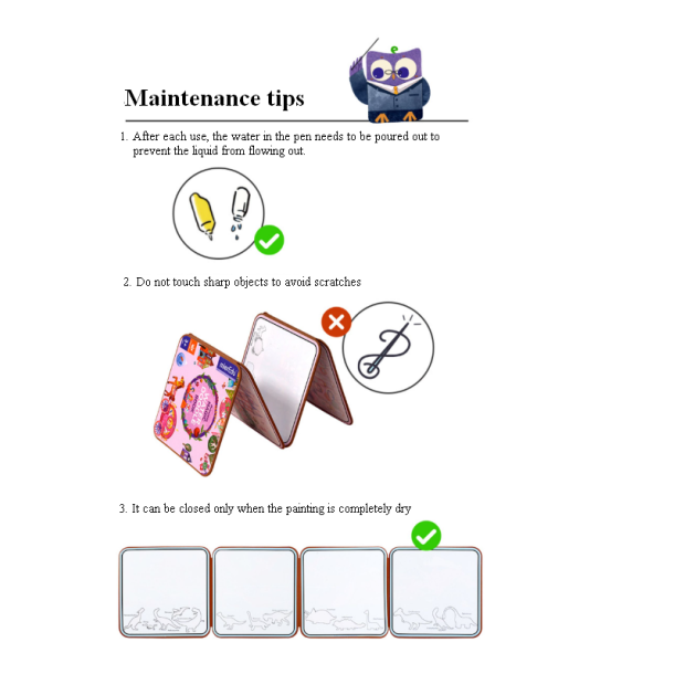 mierEdu Vandmalebger - 3 pak