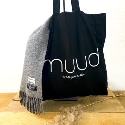 Muud Organic Shopper XL/Mulepose - Svart