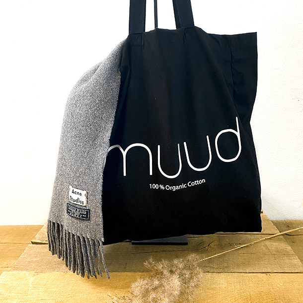 Muud Organic Shopper XL/Mulepose - Svart