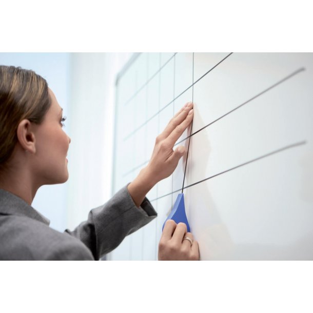 Nobo Underavdelningstejp till Whiteboard, 3mmx10m, Svart