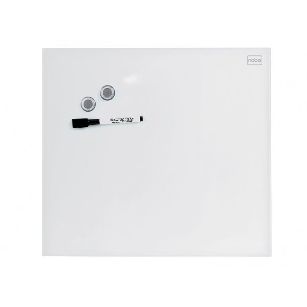 NOBO Glass whiteboard Diamond 30 x 30 cm white