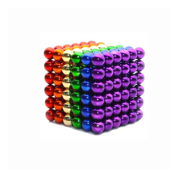 Neocube (216 balls, 5 mm) rainbow