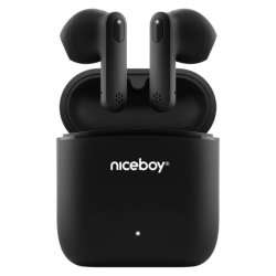 Niceboy HIVE Beans TWS in-ear h&ouml;rlurar - Svart