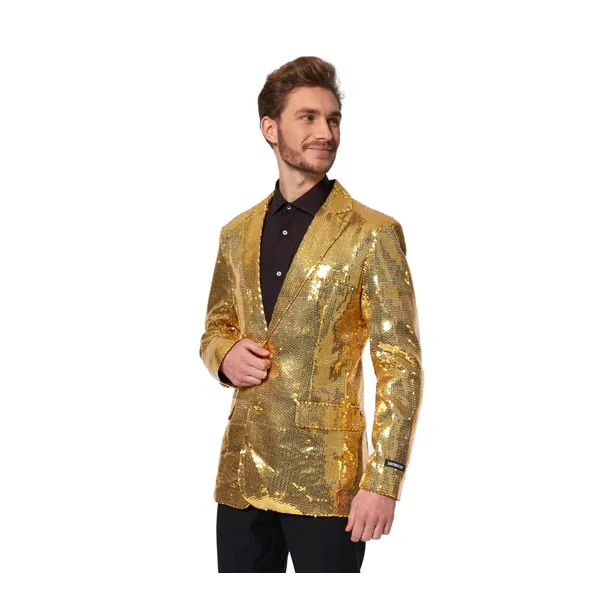 Suitmeister - Paljetter Guld Blazer