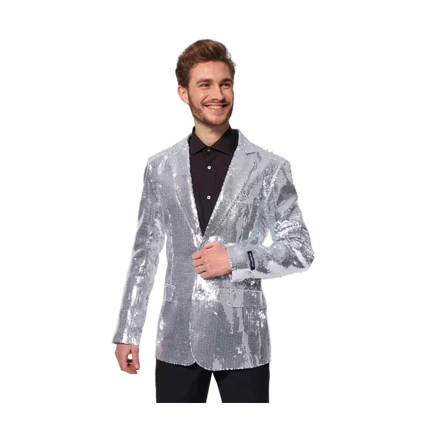 Suitmeister - Paljetter Silver Blazer