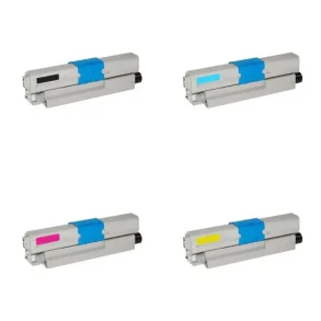 Pixojet toner OKI ES3452 / ES5431 / ES5462 - 444973512, 4 stk. rabattpakke 20000 sider