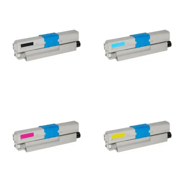 OKI ES3452 / ES5431 / ES5462 combo pack 4 stk Toner - Kompatibel - BK/C/M/Y 20000 sider