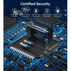 Choetech USB-C PD v&auml;ggladdare, 20W, svart