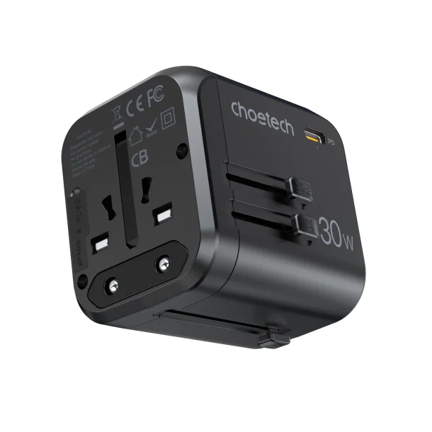 Choetech PD5008 Reseadapter 30W (Europa/England/USA/Australien)