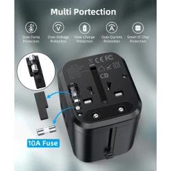 Choetech PD5008 Reseadapter 30W (Europa/England/USA/Australien)