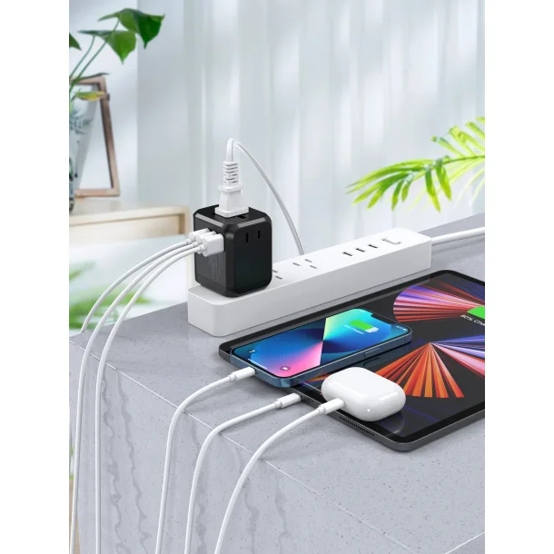 Choetech PD5008 Reseadapter 30W (Europa/England/USA/Australien)