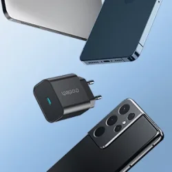 Choetech USB-C PD v&auml;ggladdare, 25W, svart