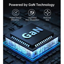 Choetech 4-port Laddare, 100W, vit