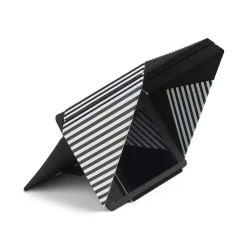 Philbert Solskydd &amp; Integritetsskydd LUX m.St&auml;ll - Universal 12-14" (Svart/Vit Randig)