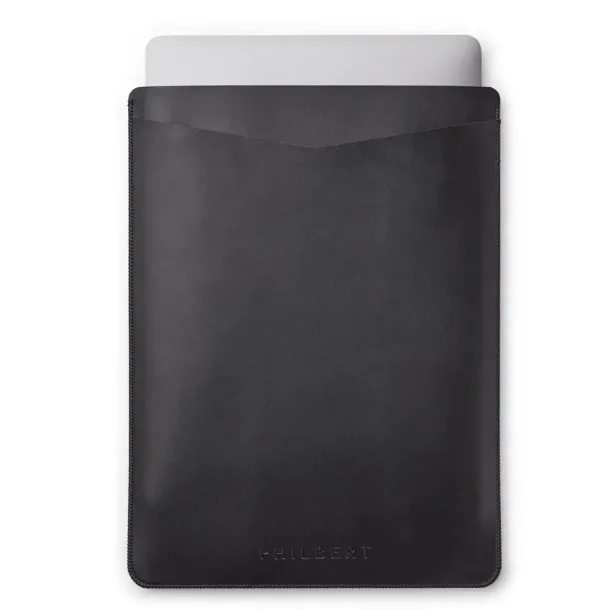 Philbert Ultra Slim Sleeve incl strap MacBook 13'', Black