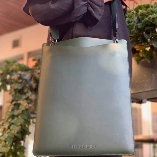 Philbert Ultratynd Sleeve m. Rem til MacBook 15" - Grn