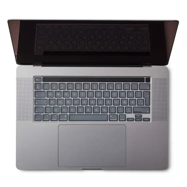 Philbert Tangentbordsskydd f&ouml;r MacBook Pro 13-16" (2019-2022) - Transparent/Svart