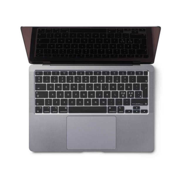 Philbert Tangentbordsskydd f&ouml;r MacBook Air 13" (2020 Nordisk) - Svart