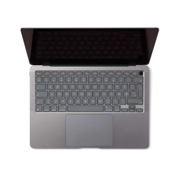 Philbert Tangentbordsskydd f&ouml;r MacBook Air 13" (2020) - Transparent/Svart