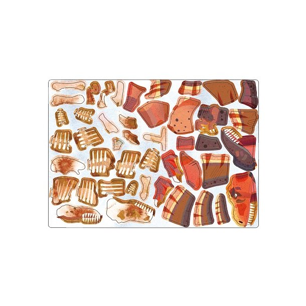 mierEdu Magnetisk legetavle - T-Rex