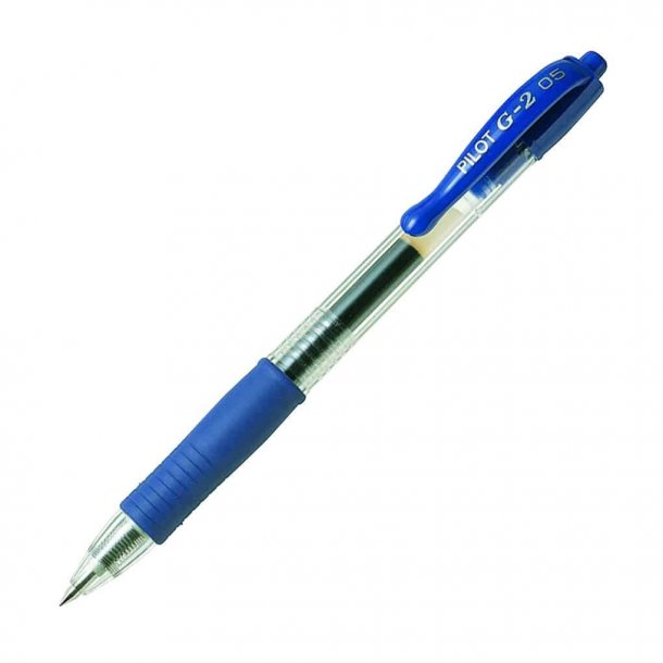 Pilot Gelpen m/klik G-2 0,5 bl - 12 stk