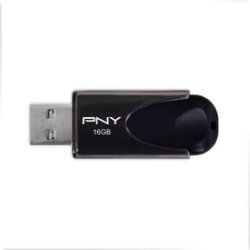 USB-minne 2.0 - PNY Attache 4, 16GB, svart